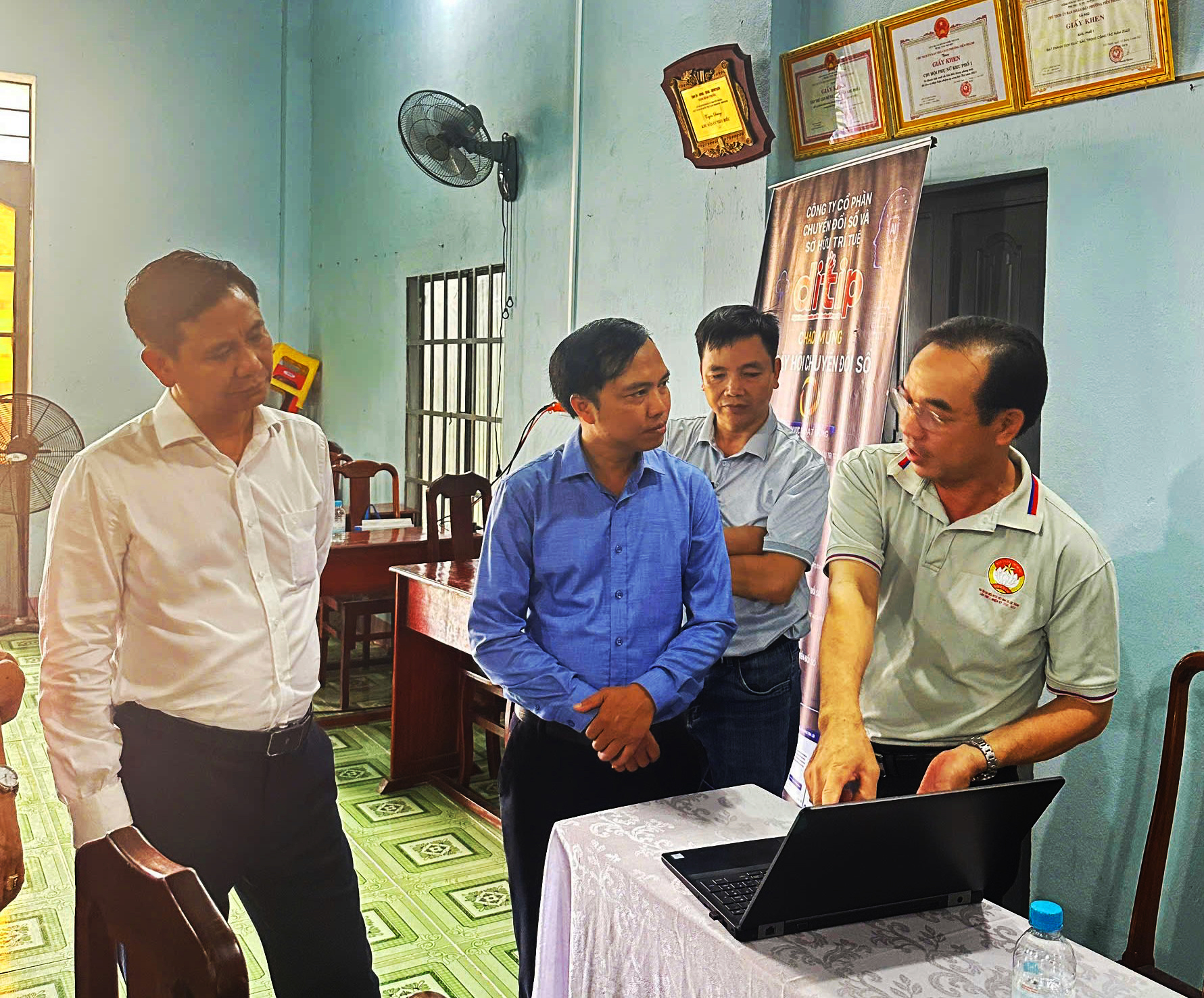 Công ty Cổ phần DITIP tham gia Ngày hội hỗ trợ chuyển đổi số cho người dân